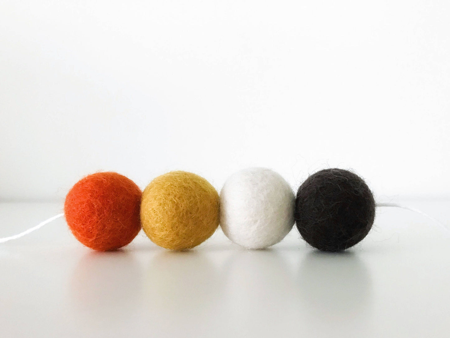 Harvest Fall Felt Ball Garland