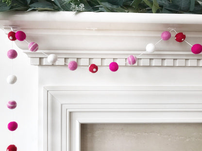 Perfect Together Felt Ball Garland