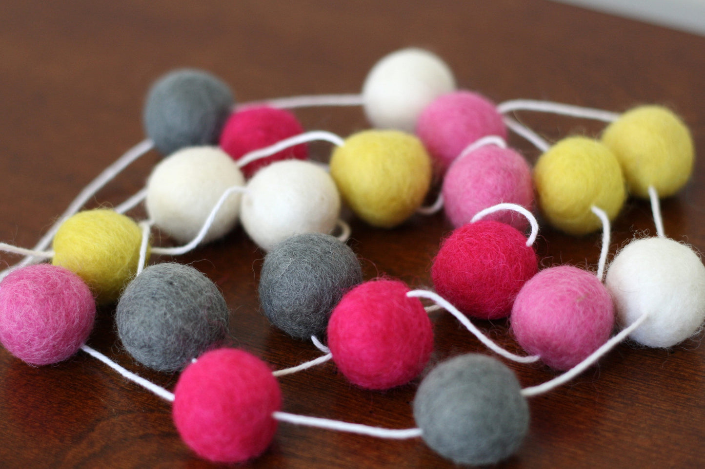 Gracie Felt Ball Garland