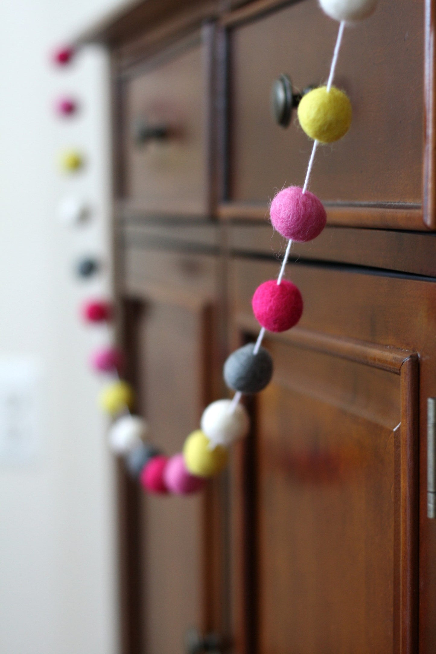 Gracie Felt Ball Garland