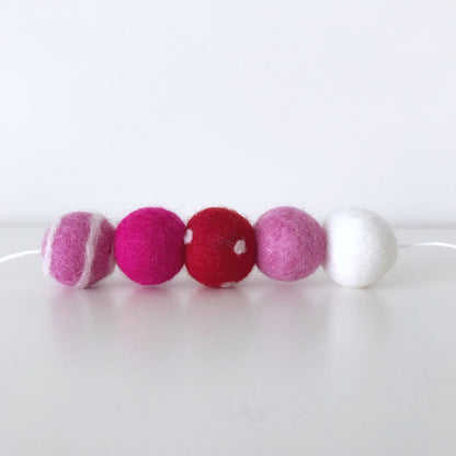 Perfect Together Felt Ball Garland