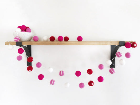 Perfect Together Felt Ball Garland