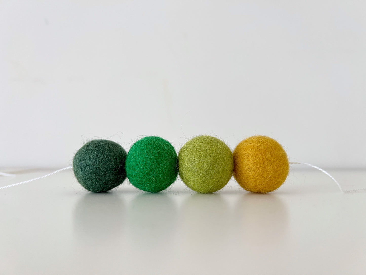 Pot of Gold St. Patricks Day Felt Ball Garland