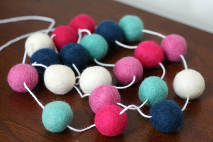 Marie Felt Ball Garland