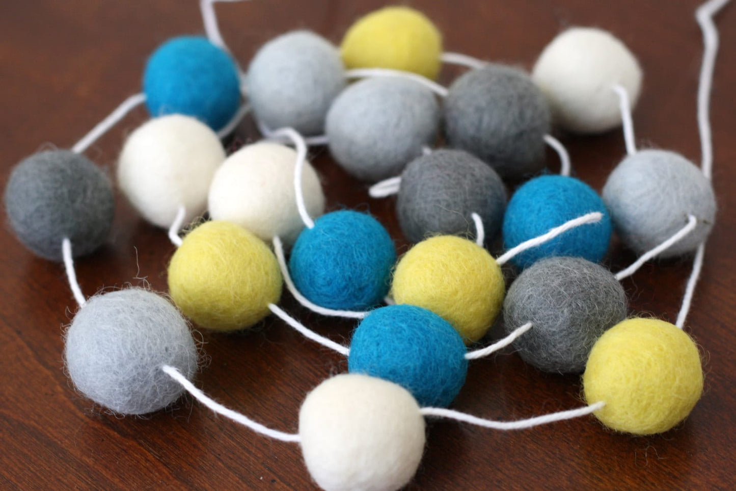 Asher Felt Ball Garland