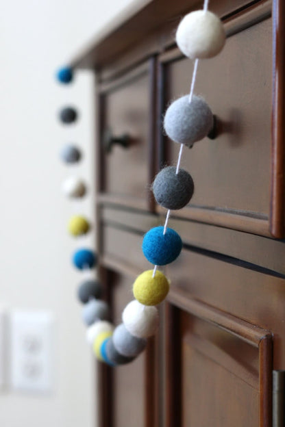 Asher Felt Ball Garland